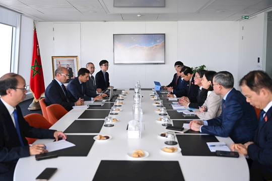 Phó Chủ tịch Quốc hội Nguyễn Đức Hải thăm, làm việc với Trung tâm tài chính Casablanca