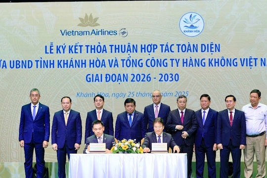 Vietnam Airlines và tỉnh Khánh Hòa: Hợp tác toàn diện, nâng tầm điểm đến quốc tế giai đoạn 2026 - 2030