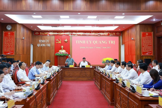 Thủ tướng Phạm Minh Chính: Quảng Trị cần phát huy những tiềm năng khác biệt để phát triển