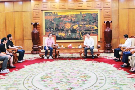 Chủ tịch UBND tỉnh Bắc Ninh tiếp và làm việc với lãnh đạo Tập đoàn Cooler Master