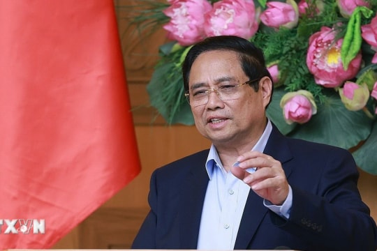 Thủ tướng Phạm Minh Chính chủ trì Hội nghị đánh giá việc sắp xếp tổ chức bộ máy và vận hành chính quyền địa phương 2 cấp