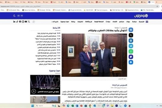 NA Chairman’s visit to Morocco - strategic turning point in bilateral ties: Moroccan media