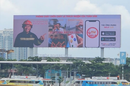 TP. Hồ Chí Minh: Hơn 1.000 màn hình led tuyên truyền phòng cháy, chữa cháy