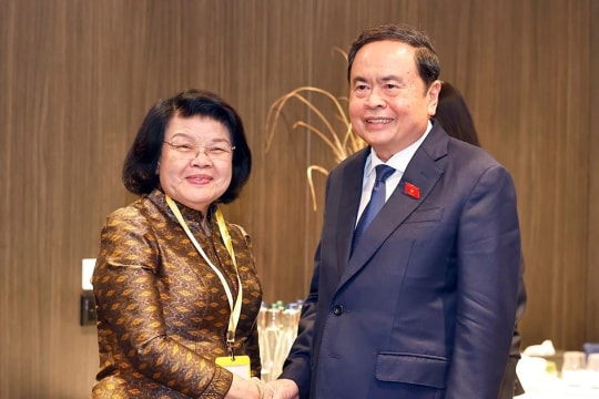 Vietnamese, Cambodian NA chairpersons meet in Geneva