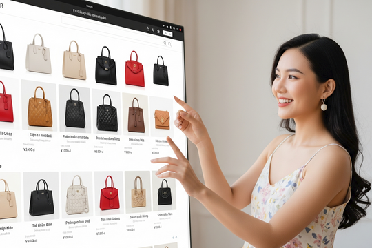 6 tháng năm 2025, "túi xách nữ" đứng đầu danh sách tìm kiếm trên thương mại điện tử