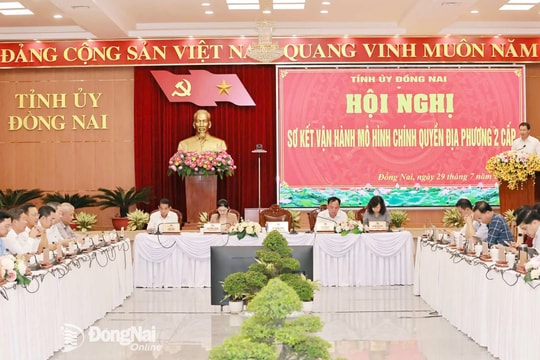 100% nhân sự chủ chốt của tổ chức bộ máy các cấp trên địa bàn tỉnh Đồng Nai đã được củng cố, kiện toàn đầy đủ theo quy định