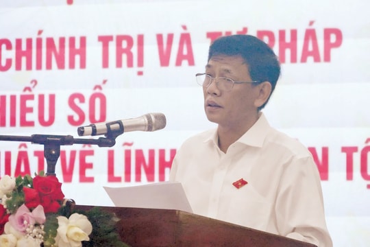 Hội thảo khoa học chính sách, pháp luật về quyền dân sự, chính trị và tư pháp đối với đồng bào dân tộc thiểu số