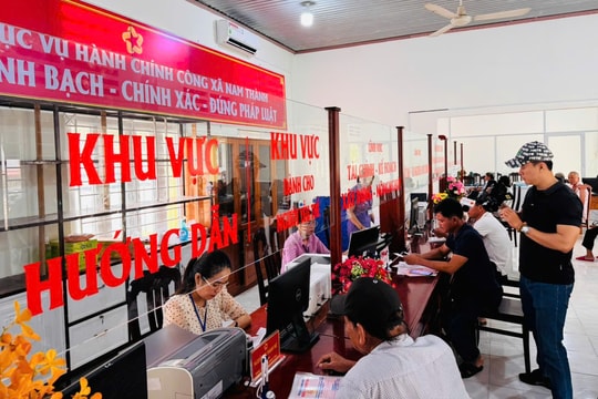 Trung tâm hành chính công cấp xã vận hành hiệu quả thế nào sau một tháng hoạt động?