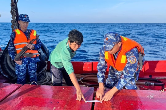 Xứng đáng là lực lượng chuyên trách nòng cốt trong thực thi pháp luật trên biển