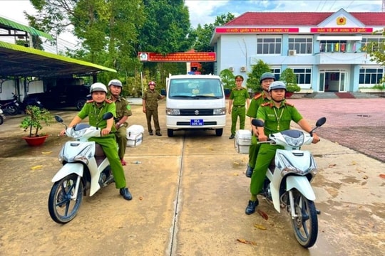 Công an Lâm Đồng ra quân lập lại trật tự, xây dựng đô thị văn minh