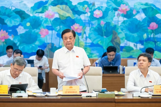 Phó Chủ tịch Quốc hội Lê Minh Hoan chủ trì làm việc với Bộ Nông nghiệp và Môi trường về thực hiện pháp luật bảo vệ môi trường