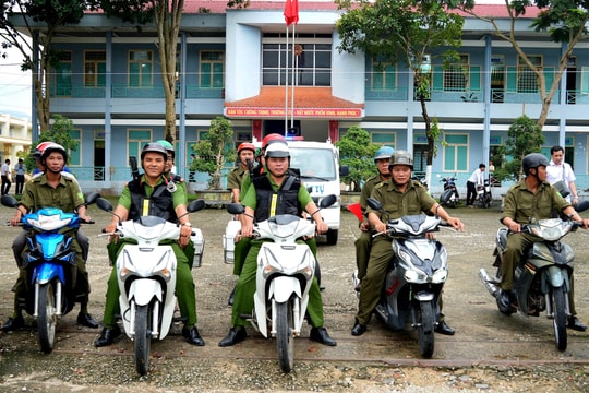 Lâm Đồng: Công an xã Nam Thành ra quân cao điểm tấn công, trấn áp tội phạm