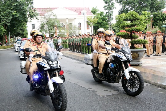 Phú Thọ tổ chức ra quân cao điểm tấn công, trấn áp tội phạm, bảo đảm an ninh trật tự