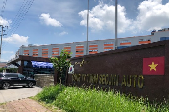 Thành lập Hội đồng thẩm định cấp giấy phép môi trường với Nhà máy Seojin Auto Vina - Bắc Ninh