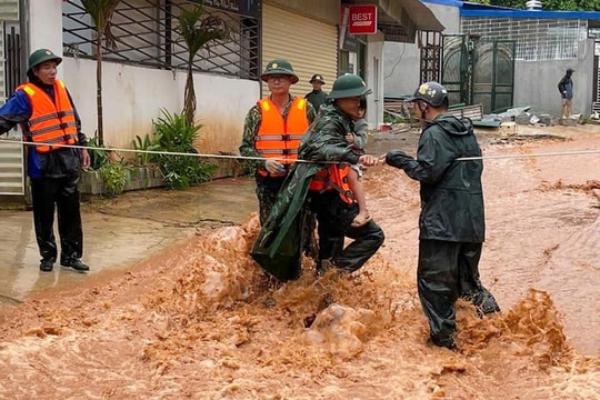Điện Biên: 3 người chết, 8 người mất tích do mưa lũ