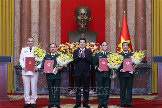 State President hands over rank promotion decisions to senior military, public security officers