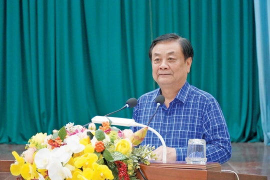 Phó Chủ tịch Quốc hội Lê Minh Hoan dự hội nghị góp ý dự thảo văn kiện Đại hội Đảng bộ tỉnh Đồng Tháp