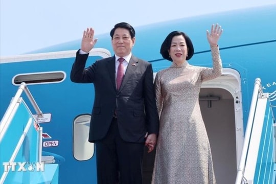 Chủ tịch nước Lương Cường lên đường thăm cấp Nhà nước đến Ai Cập và Angola