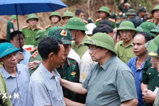 Thủ tướng Phạm Minh Chính chỉ đạo khắc phục hậu quả mưa lũ tại Điện Biên