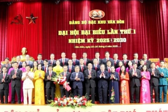 Đại hội đại biểu Đảng bộ đặc khu Vân Đồn lần thứ I, nhiệm kỳ 2025-2030