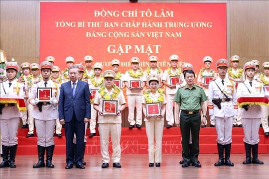 Tổng Bí thư Tô Lâm: Thi đua vì an ninh Tổ quốc có ở từng người, từ trong suy nghĩ, hành động và mọi công việc hàng ngày