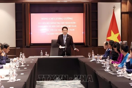 Chủ tịch nước Lương Cường: Thúc đẩy quan hệ với các nước châu Phi tương xứng với tâm thế phát triển mới