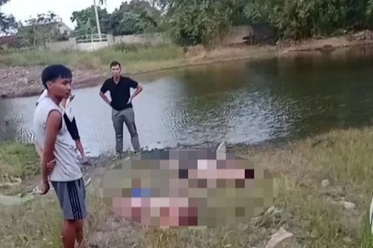 Nghệ An: Hai học sinh đuối nước tử vong