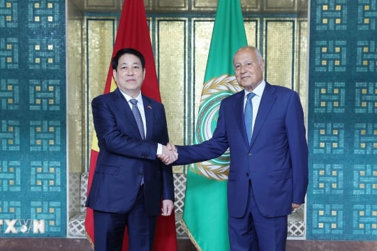 Chủ tịch nước Lương Cường: Việt Nam mong muốn phát triển quan hệ hiệu quả hơn nữa với Liên đoàn Arab