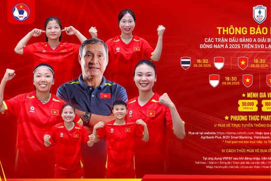 Chốt danh sách 23 cầu thủ nữ Việt Nam tham gia Giải vô địch Đông Nam Á 2025