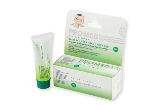Đình chỉ lưu hành, thu hồi trên toàn quốc lô sản phẩm Gel Promed sát khuẩn ngừa sẹo cho trẻ