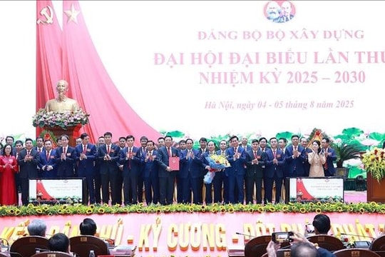 Thủ tướng Phạm Minh Chính dự Đại hội Đảng bộ Bộ Xây dựng lần thứ I