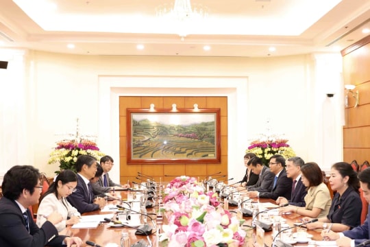 Vietnam, Japan to bolster parliamentary friendship, multifaceted ties