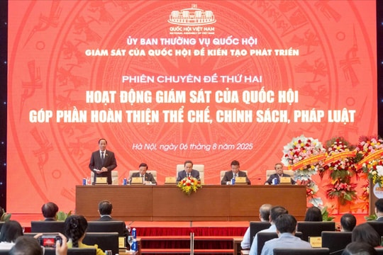 Diễn đàn của Quốc hội về hoạt động giám sát tiến hành Phiên chuyên đề thứ 2