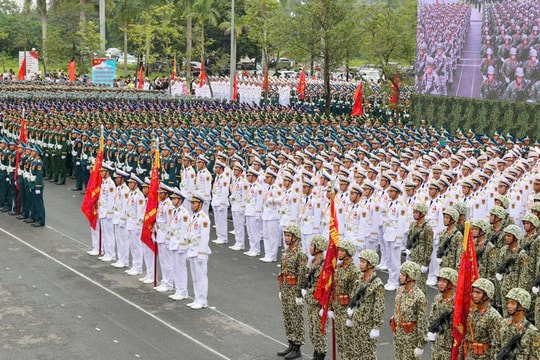 Tổng cục Chính trị kiểm tra, động viên các lực lượng luyện tập tham gia diễu binh, diễu hành