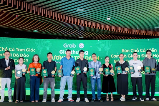 Grab và Hiệp hội Văn hóa Ẩm thực TP. Đà Nẵng vinh danh các quán ngon địa phương