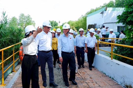 Đoàn giám sát của Quốc hội khảo sát tại TP. Cần Thơ