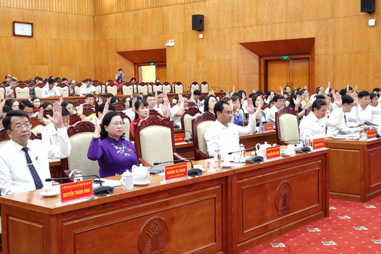 Ông Bùi Văn Lương được bầu làm Phó Chủ tịch UBND tỉnh Thái Nguyên