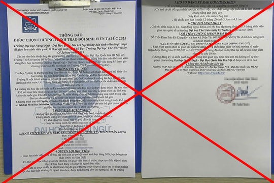 Đại học Quốc gia Hà Nội cảnh báo về hiện tượng mạo danh để lừa đảo "trúng tuyển"