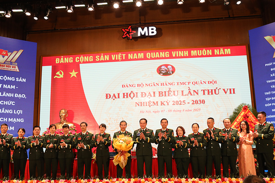 Đại hội đại biểu Đảng bộ lần thứ VII, nhiệm kỳ 2025 -2030 của MB: Đoàn kết – Tăng tốc – Sáng tạo – Phát triển – Bền vững