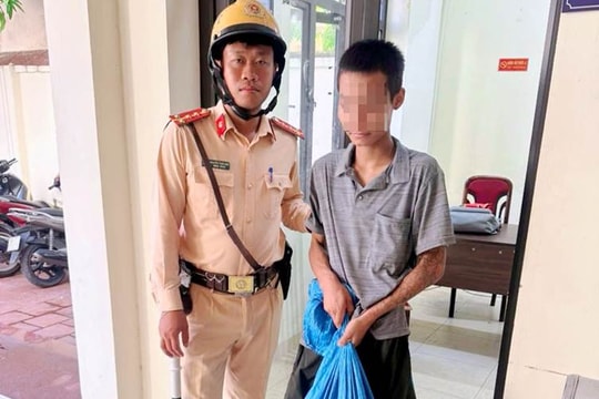 Cảnh sát giao thông kịp thời bắt giữ đối tượng trộm cắp tài sản