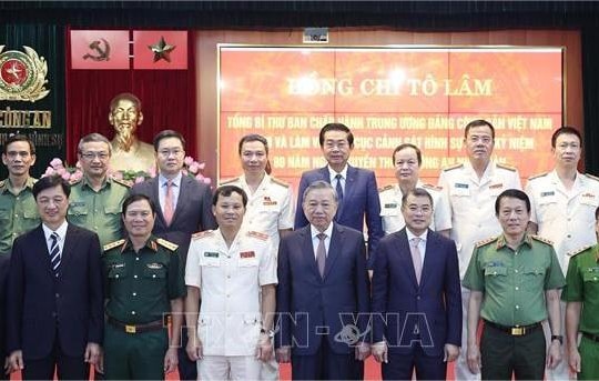 Tổng Bí thư Tô Lâm: Xây dựng lực lượng Cảnh sát hình sự làm chủ công nghệ