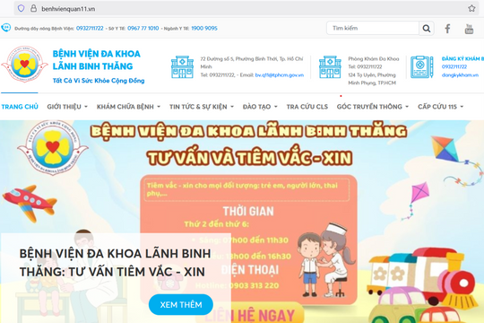 TP. Hồ Chí Minh chính thức đổi tên 26 bệnh viện