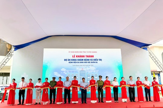 Khánh thành công trình y tế Tổng Bí thư Tô Lâm trao tặng đồng bào vùng cao Tuyên Quang