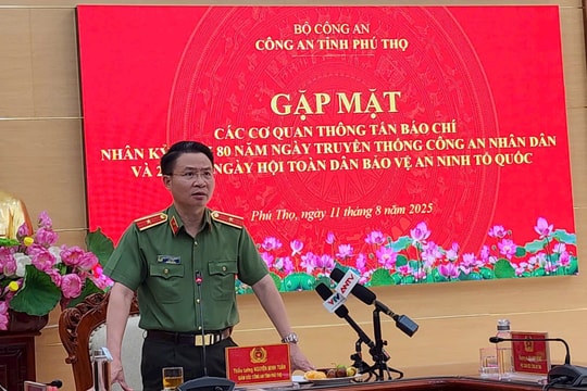 Công an tỉnh Phú Thọ thông tin phá chuyên án nhóm “bảo kê” phương tiện gây bức xúc dư luận