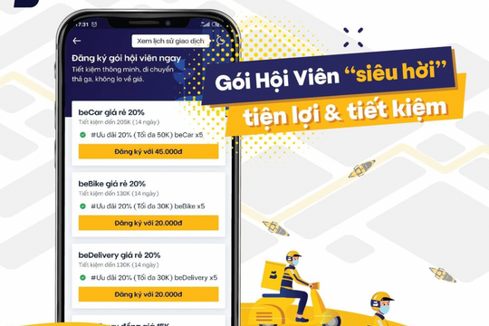 Tài khoản bị trừ tiền lúc 'nửa đêm' vì tự động mua gói tiết kiệm của BE, hãng xe công nghệ nói khách hàng 'phải tắt' nếu không muốn dùng