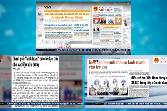 Tổng hợp Điểm báo VTV1 tuần từ ngày 4 - 10/8/2025