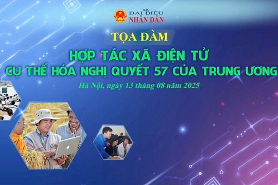 Sáng mai diễn ra tọa đàm “Hợp tác xã điện tử - Cụ thể hóa Nghị quyết 57 của Trung ương”