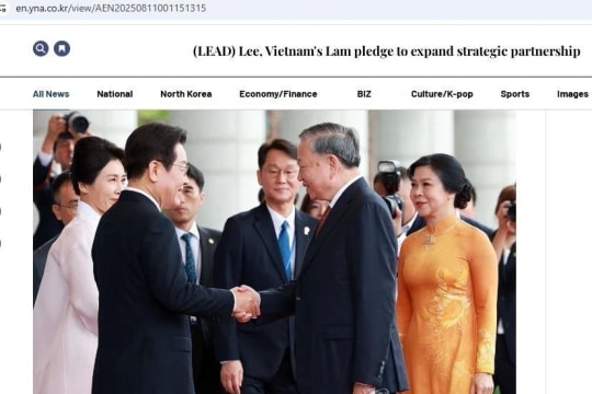 RoK media highlights Party Chief To Lam’s state visit