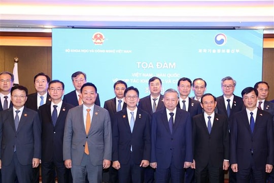 Tổng Bí thư Tô Lâm dự Tọa đàm về khoa học công nghệ Việt Nam – Hàn Quốc