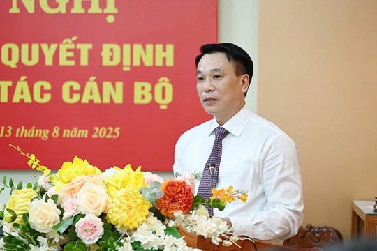 Bổ nhiệm ông Nguyễn Huy Hùng giữ chức Chánh Văn phòng Đoàn ĐBQH và HĐND tỉnh Hà Tĩnh